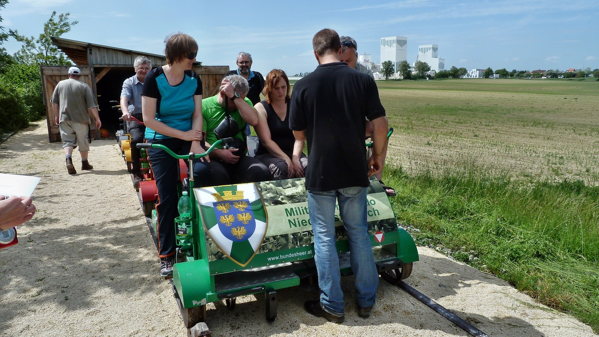 Železniční trať z Ernstbrunnu do Asparnu an der Zaya, foto Hana Slabáková